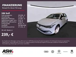 Pure white Gebraucht 2022 VW Golf VIII Life Limousine | 20.930 € (Fairer Preis)