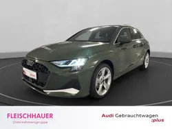 Distriktgrün metallic Gebraucht 2025 Audi A3 Sportback Advanced Plus Limousine | 32.980 € (Fairer Preis)