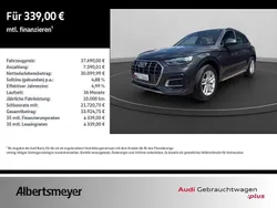 Manhattangrau metallic Gebraucht 2021 Audi Q5 Ambiente SUV | 37.690 € (Fairer Preis)