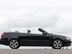 Schwarz Gebraucht 2007 Saab 9-3 Cabriolet Aero Cabrio | 14.540 €