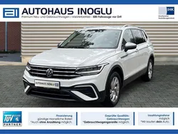 Weiß pure white Gebraucht 2023 VW Tiguan Allspace Life SUV | 31.680 € (Fairer Preis)