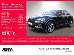 Mythosschwarz metallic Gebraucht 2025 Audi Q3 S-Line SUV | 43.930 € (Fairer Preis)