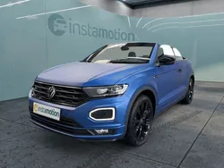 Blau Gebraucht 2021 VW T-Roc Cabriolet Edition Cabrio | 31.440 € (Teuer)