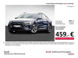 Plasmablau metallic Gebraucht 2024 Audi Q8 e-tron S-Line SUV | 71.998 € (Teuer)