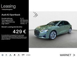 Distriktgrün metallic Neu 2025 Audi A3 Advanced Limousine | 38.499 € (Etwas zu teuer)
