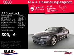 Mythosschwarz metallic Gebraucht 2024 Audi A7 Kleinwagen | 66.989 € (Fairer Preis)