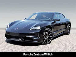 Tiefschwarzmetallic Gebraucht 2024 Porsche Taycan Sport Turismo Limousine | 113.900 € (Superpreis)
