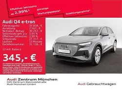 Kieselgrau Gebraucht 2023 Audi Q4 e-tron Comfort SUV | 37.834 € (Etwas zu teuer)