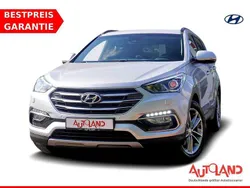 Silber Gebraucht 2017 Hyundai Santa Fe Premium SUV | 23.990 € (Fairer Preis)