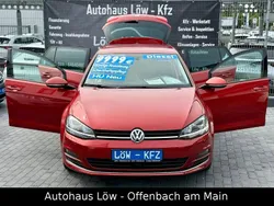 Sunset red metallic Gebraucht 2015 VW Golf VII LOUNGE Limousine | 9.999 € (Guter Preis)