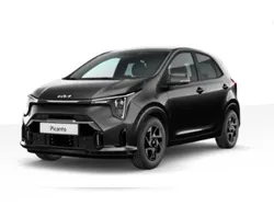 Schwarz (auroraschwarz metallic) Neu 2025 Kia Picanto Vision Kleinwagen | 14.990 € (Guter Preis)