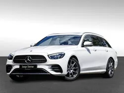 Weiß Gebraucht 2021 Mercedes E220 AMG Kombi | 30.998 € (Guter Preis)