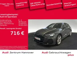 Daytonagrau perleffekt Gebraucht 2025 Audi A3 Sportback e-tron S-Line Limousine | 53.990 € (Fairer Preis)