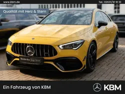 Unilack sonnengelb Gebraucht 2021 Mercedes CLA45 AMG AMG Coupé | 47.420 € (Etwas zu teuer)