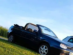 Blau Gebraucht 2000 VW Golf Cabriolet Cabrio | 2.000 € (Fairer Preis)