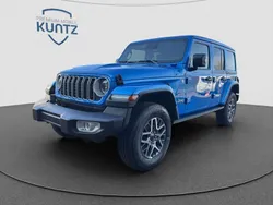 Hydro blue pearl coat Neu 2025 Jeep Wrangler Unlimited Sahara SUV | 67.980 € (Teuer)