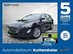 Obsidianschwarz metallic Gebraucht 2022 Ford Focus Titanium Kombi | 18.980 € (Superpreis)