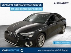 Mythosschwarz Gebraucht 2022 Audi A3 Advanced Limousine | 21.307 € (Guter Preis)