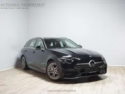 Schwarz Gebraucht 2024 Mercedes C220 Advanced Kombi | 39.290 € (Fairer Preis)