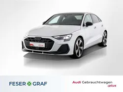 Gletscherweiß metallic Gebraucht 2024 Audi A3 S-Line Limousine | 36.779 € (Superpreis)