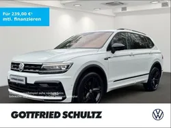 Pure white Gebraucht 2021 VW Tiguan Allspace R-line SUV | 34.590 € (Fairer Preis)