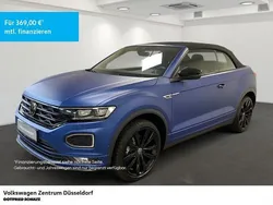 Blau Gebraucht 2022 VW T-Roc Cabriolet R-line Cabrio | 31.890 € (Fairer Preis)