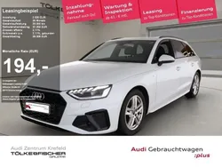 Weiß Gebraucht 2024 Audi A4 S-Line Kombi | 37.259 € (Fairer Preis)