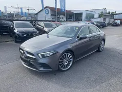 Mountaingrau Gebraucht 2022 Mercedes A200 AMG line Limousine | 26.490 € (Guter Preis)