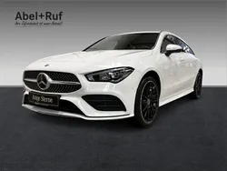 Weiß Gebraucht 2022 Mercedes CLA250e Shooting Brake AMG Kombi | 29.479 € (Guter Preis)