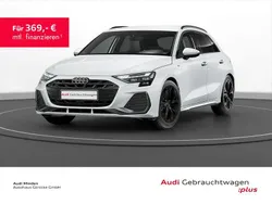 Weiß Gebraucht 2024 Audi A3 Sportback S-Line Limousine | 34.880 € (Fairer Preis)