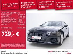 Mythosschwarz metallic Gebraucht 2024 Audi A7 Sport Kleinwagen | 59.989 € (Superpreis)