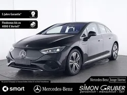 Obsidianschwarz (metallic) Gebraucht 2022 Mercedes EQE350 Electric Art Limousine | 49.500 € (Guter Preis)