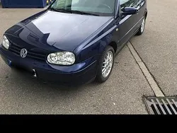 Blau Gebraucht 1998 VW Golf Cabriolet Cabrio | 5.000 € (Teuer)
