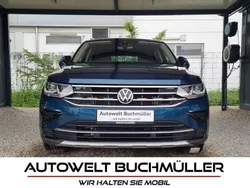 Nightshade blue metallic (blau) Gebraucht 2021 VW Tiguan SUV | 26.490 € (Guter Preis)