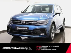 Blue silk metallic (metallic) Gebraucht 2020 VW Tiguan Allspace Highline SUV | 34.500 € (Fairer Preis)