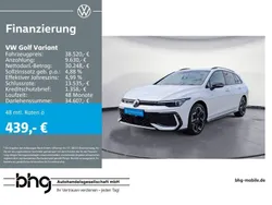 Weiß Gebraucht 2024 VW Golf VIII R-line Kombi | 38.520 € (Teuer)