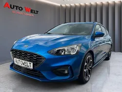 Blau Gebraucht 2021 Ford Focus ST-Line X Limousine | 19.990 € (Fairer Preis)