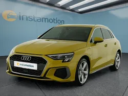 Gelb Gebraucht 2024 Audi A3 e-tron S-Line Kleinwagen | 38.949 €