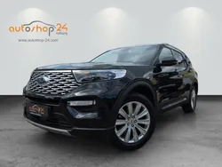 Schwarz Gebraucht 2021 Ford Explorer Platinum SUV | 45.500 € (Superpreis)