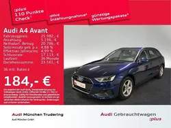 Navarrablau metallic Gebraucht 2022 Audi A4 Basis Kombi | 25.473 € (Guter Preis)