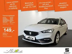 Nevada weiss Gebraucht 2024 Seat Leon FR Kombi | 27.248 € (Guter Preis)