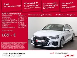 Gletscherweiß metallic Gebraucht 2023 Audi A3 S-Line Limousine | 25.950 € (Guter Preis)