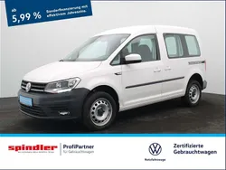 Candyweiß Gebraucht 2019 VW Caddy Trendline Van / Kleinbus | 18.980 € (Fairer Preis)