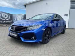 Brilliant sporty blue m. Gebraucht 2019 Honda Civic Dynamic Limousine | 16.900 € (Fairer Preis)