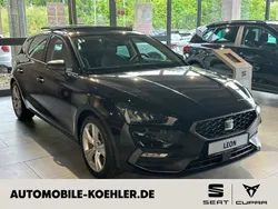 Mitternachtsschwarz Gebraucht 2024 Seat Leon FR Limousine | 26.990 € (Fairer Preis)