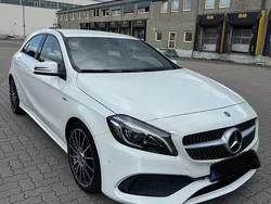 Weiß Gebraucht 2017 Mercedes A180 AMG line Limousine | 13.999 € (Guter Preis)