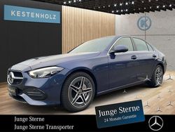 Blau Gebraucht 2024 Mercedes C200 Avantgarde Limousine | 37.244 € (Superpreis)