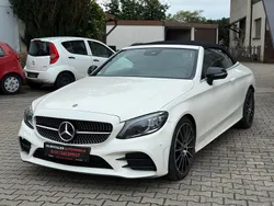 Weiß Gebraucht 2021 Mercedes C300 AMG line Cabrio | 37.990 € (Fairer Preis)