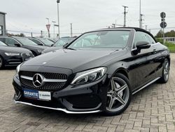 Obsidianschwarz Gebraucht 2017 Mercedes C180 AMG line Cabrio | 26.950 € (Etwas zu teuer)