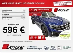 Blau (lapiz blue metallic) Gebraucht 2024 VW Touareg R-line SUV | 66.448 € (Superpreis)